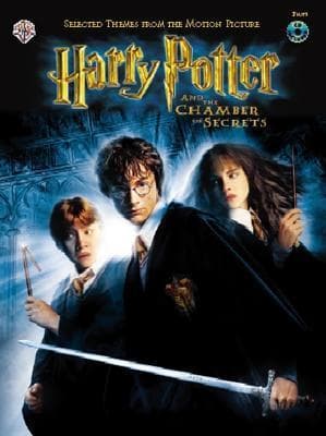 Cover of Harry Potter and the Chamber of Secrets: Sheet Music for Flute with CD by John Williams
