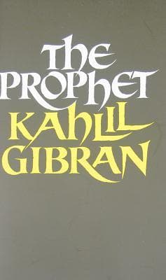 Cover of The Prophet by Kahlil Gibran