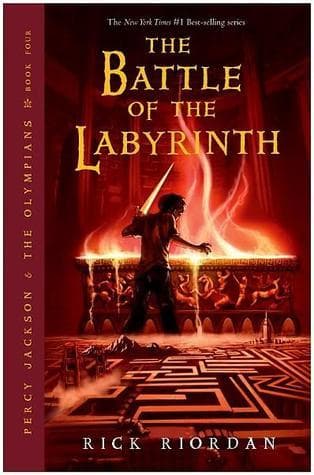 Cover of The Battle of the Labyrinth by Rick Riordan