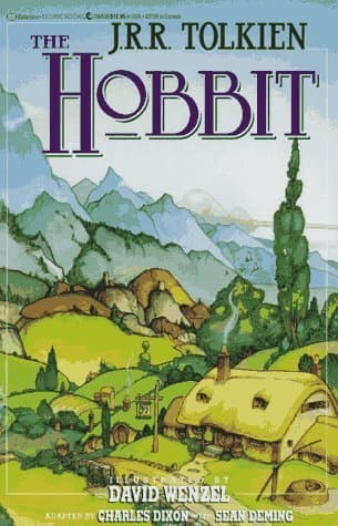 Cover of The Hobbit by Chuck Dixon