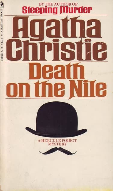 Cover of Death on the Nile by Agatha Christie