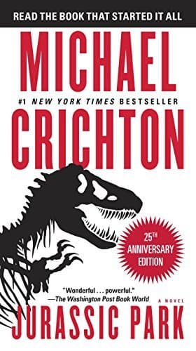 Cover of Jurassic Park by Michael Crichton