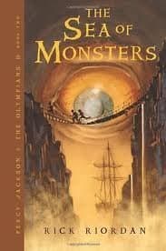Cover of The Sea of Monsters by Rick Riordan