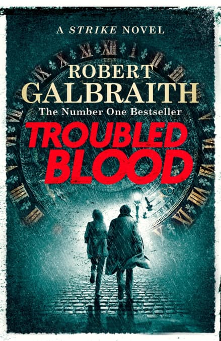 Cover of Troubled Blood by J. K. Rowling