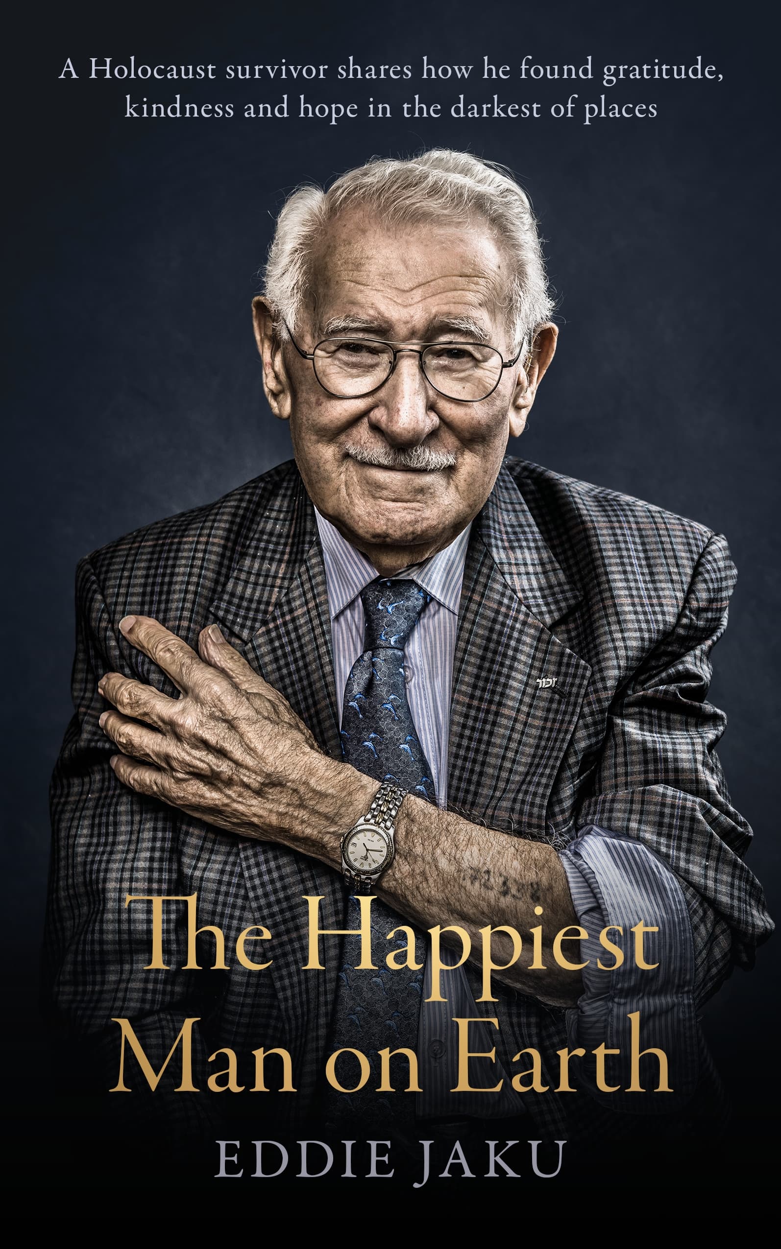 Cover of The Happiest Man on Earth by Eddie Jaku