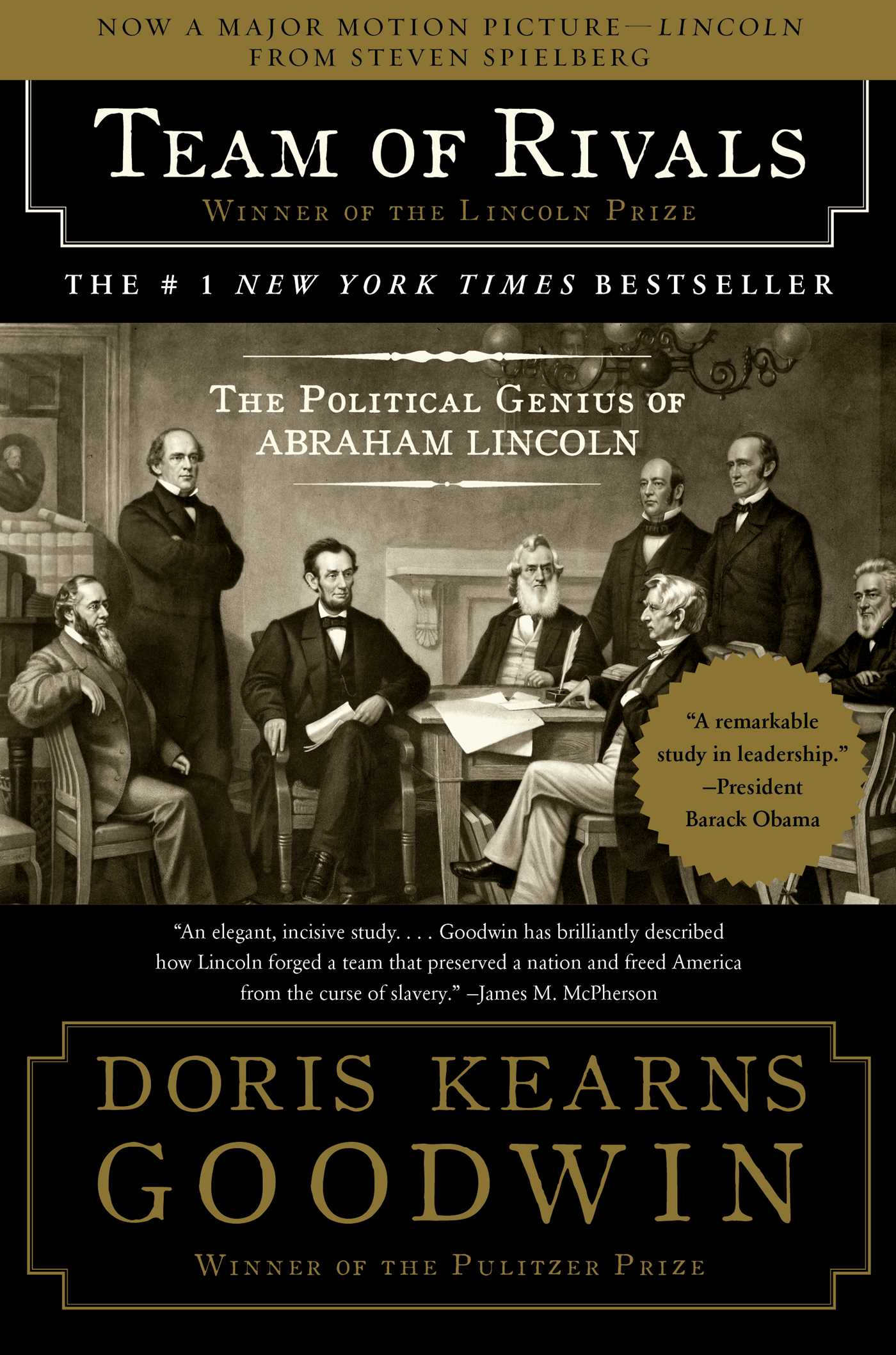 Cover of Team of Rivals: The Political Genius of Abraham Lincoln by Doris Kearns Goodwin