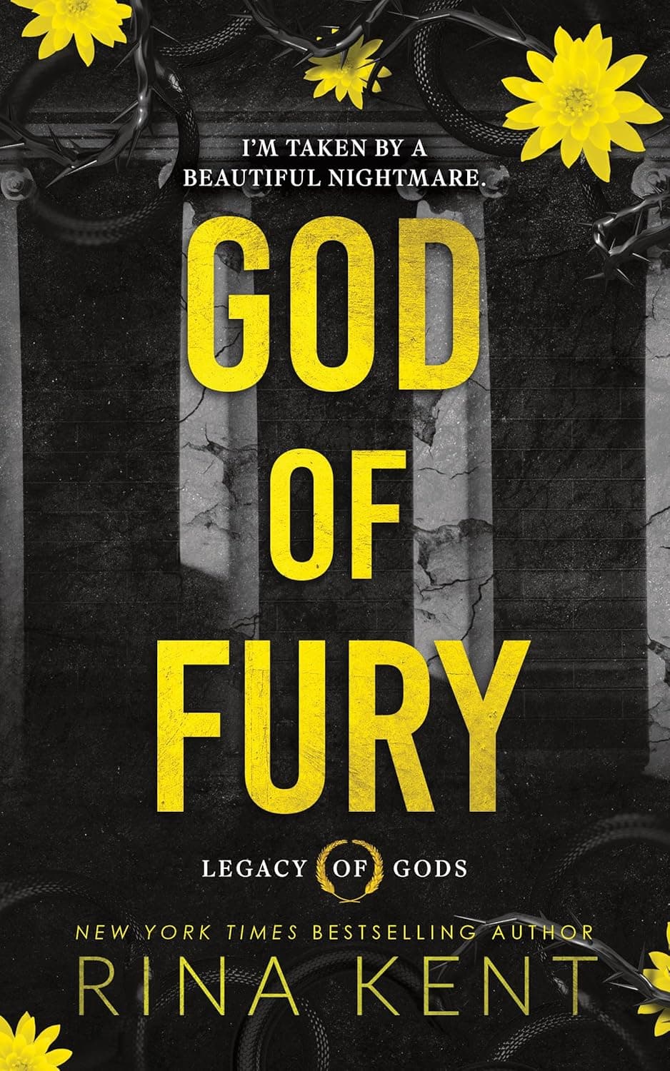 Cover of God of Fury by Rina Kent